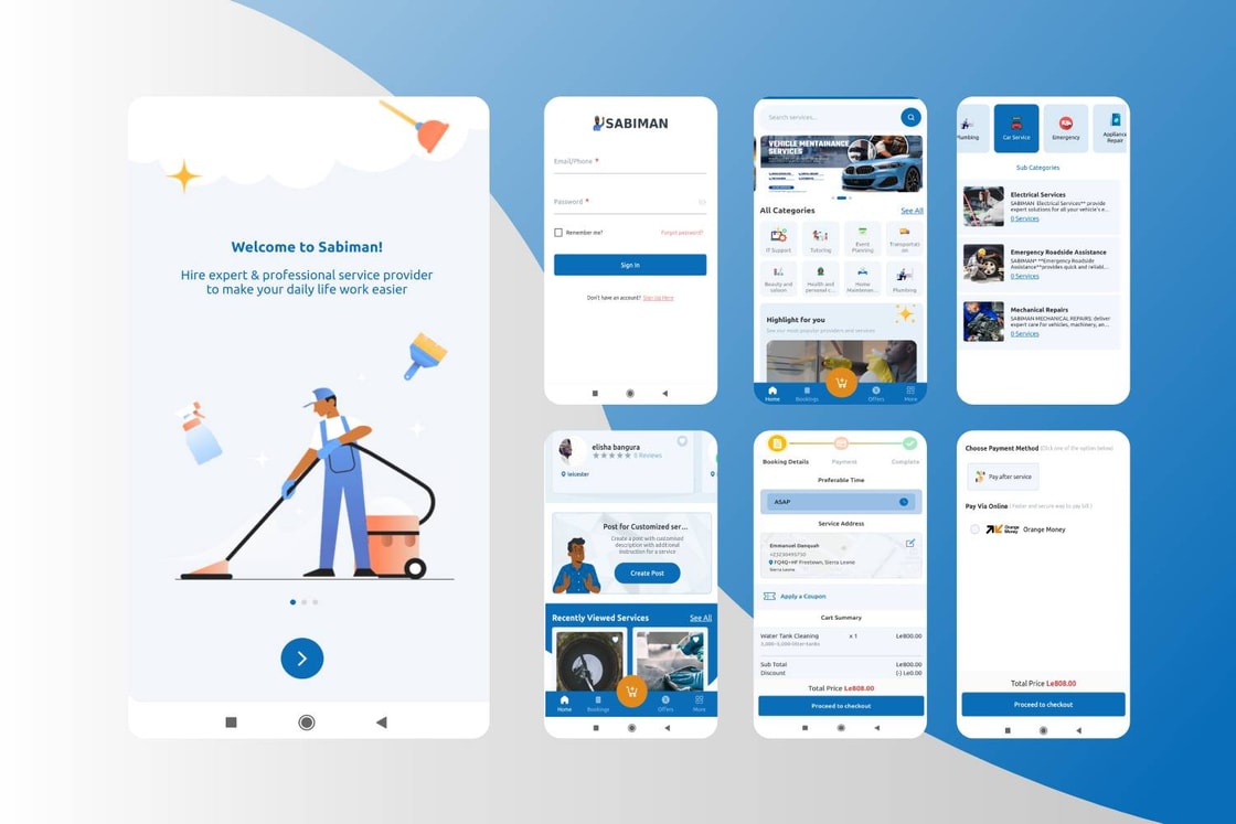 Sabiman features page